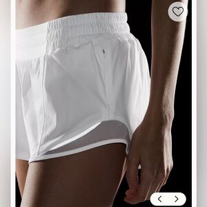 lululemon athletica White Athletic Shorts